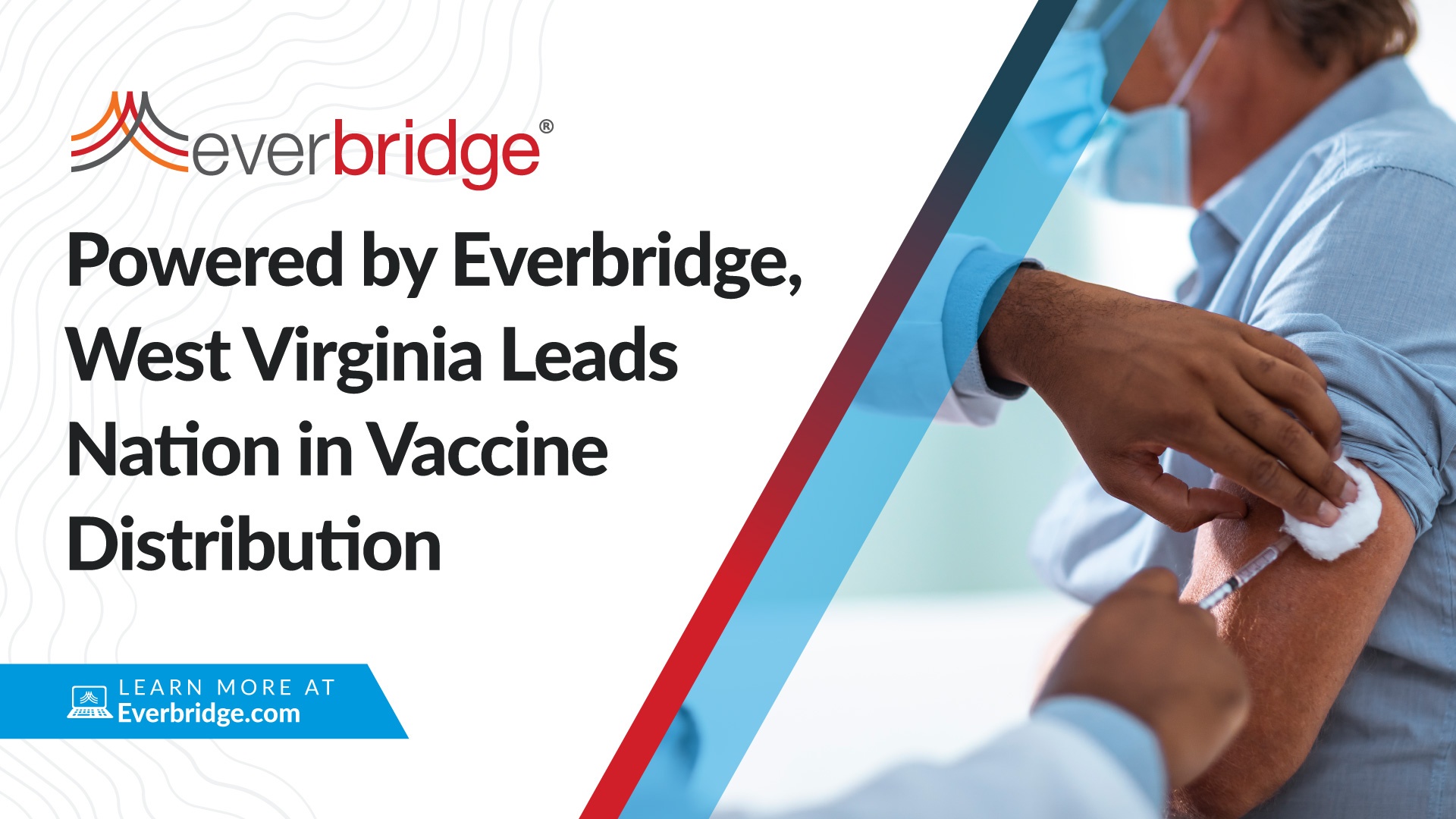 Powered by Everbridge Statewide Deployment, West Virginia Leads Nation with Nearly 100% of First Round Doses of Vaccine Administered