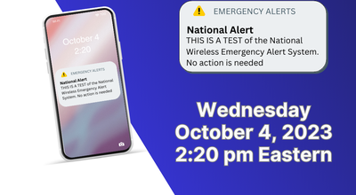 The importance of testing emergency warning systems