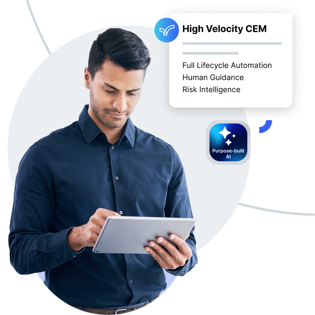 User with HV CEM notification