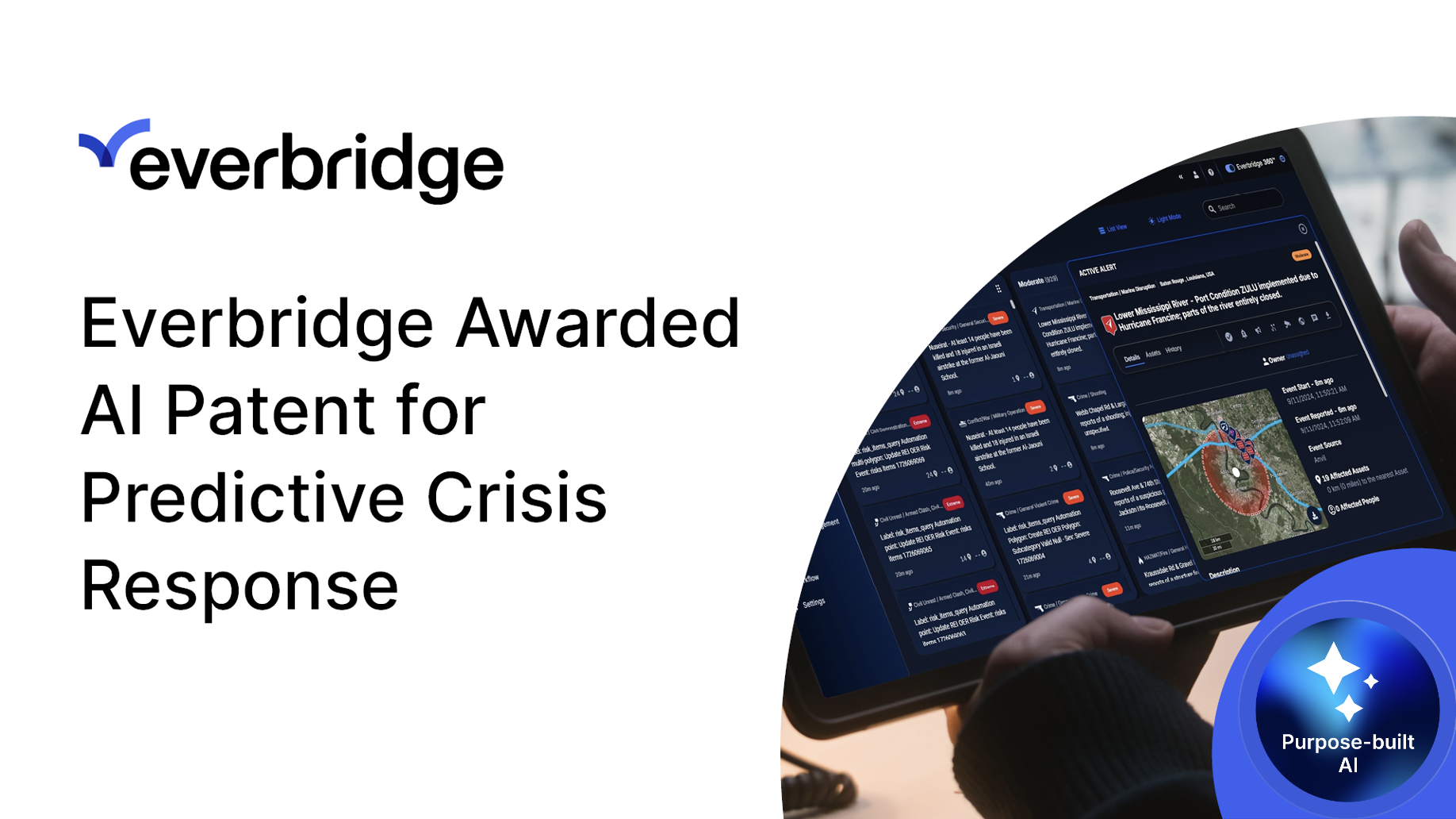 Everbridge Awarded AI Patent for Critical Event Management Using Predictive Models to Accelerate Crisis Response